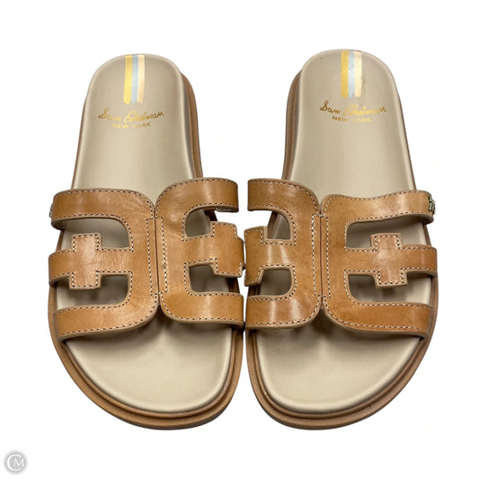 Sandals Flats By Sam Edelman In Tan, Size: 9