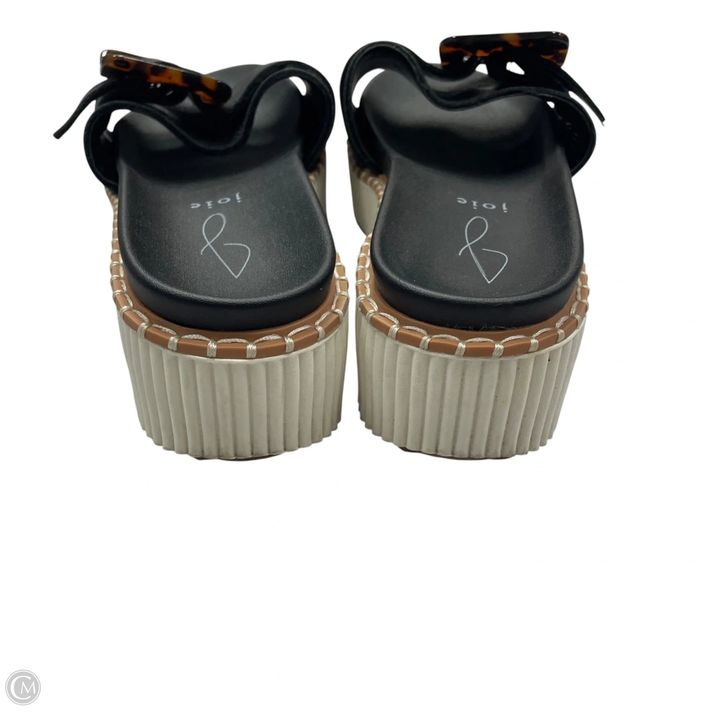 Sandals Heels Platform By Joie In Black, Size: 7
