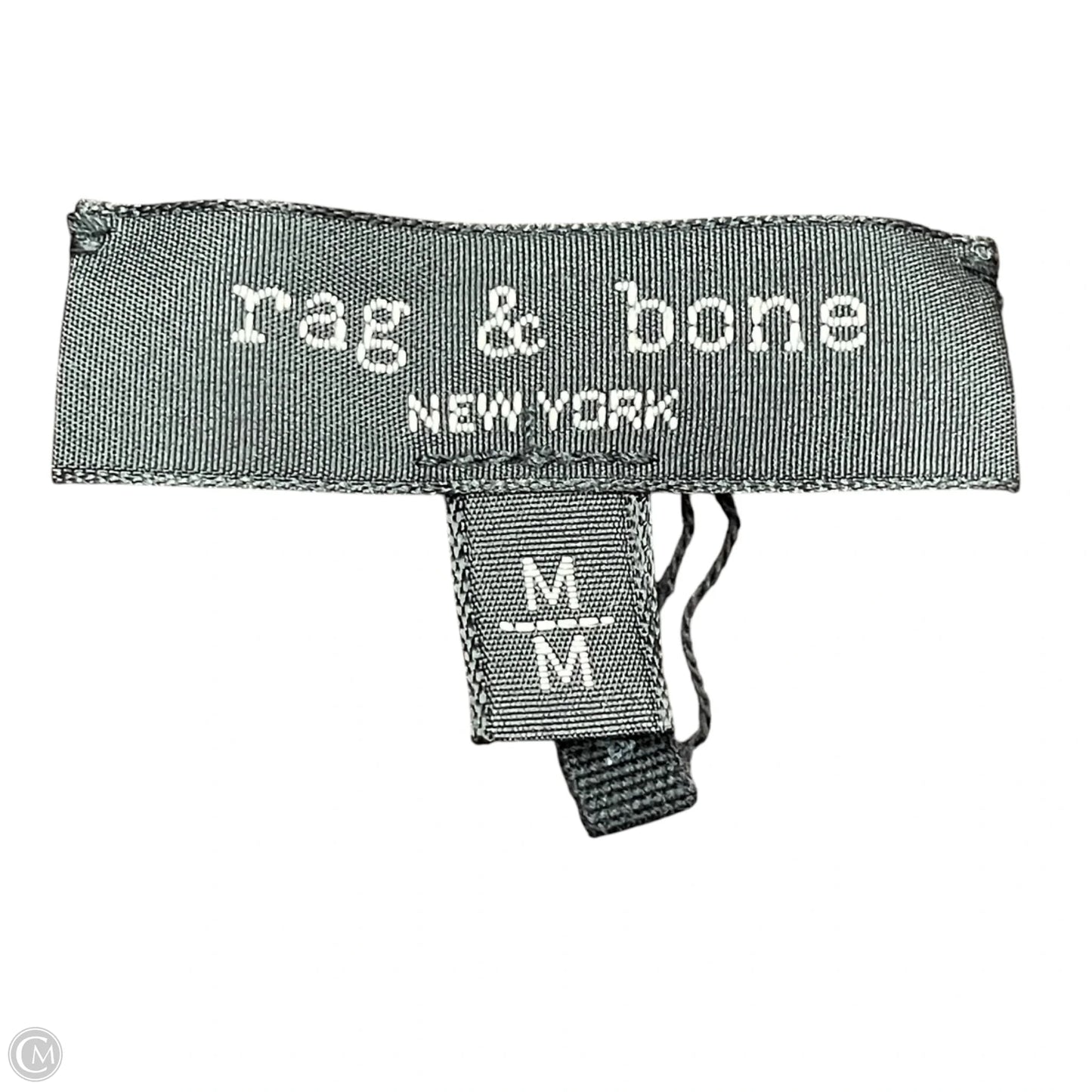 Blouse Long Sleeve By Rag And Bone In Tan & White, Size: S