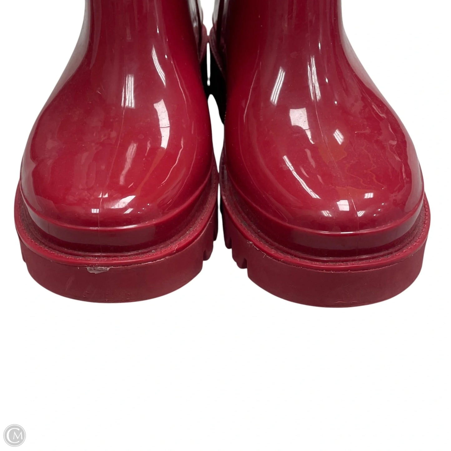 Boots Rain By Hunter In Red, Size: 8