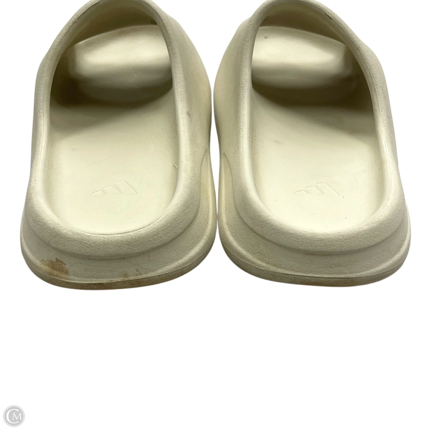 Sandals Heels Platform By Adidas In Tan, Size: 11.5