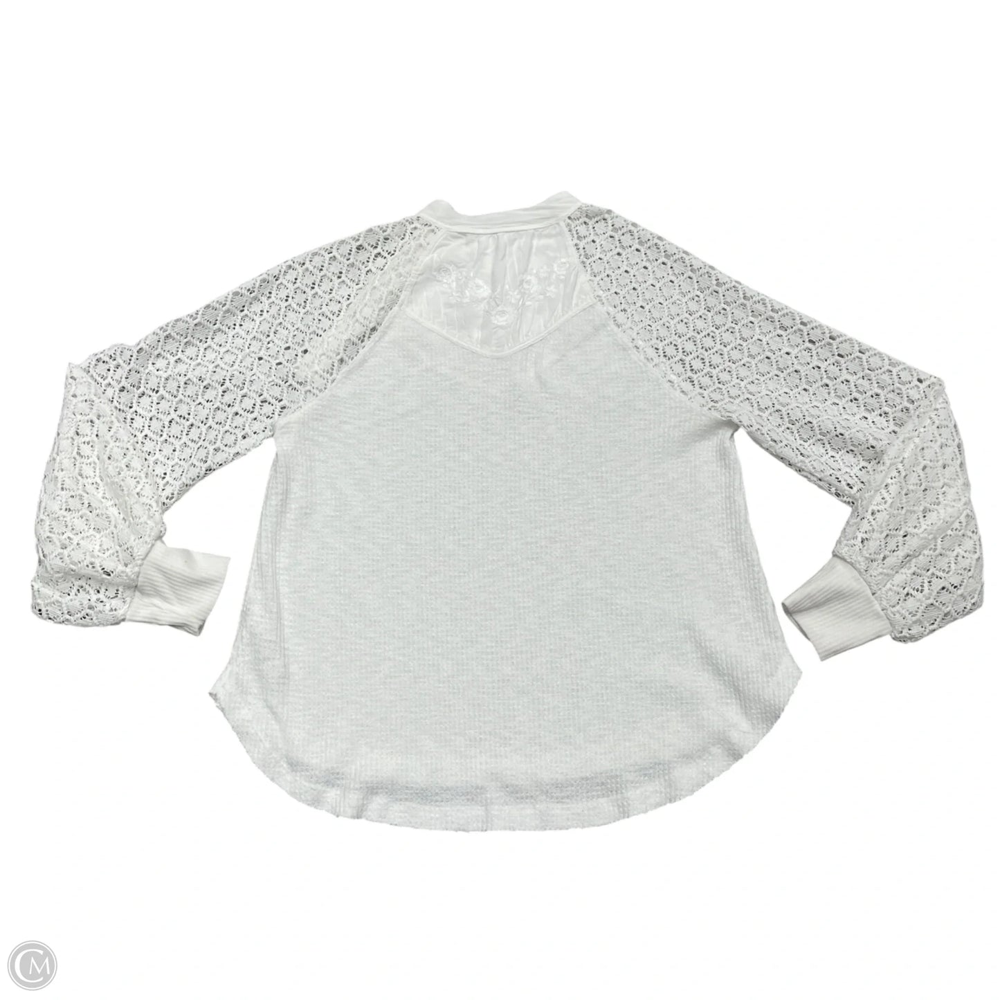 Top Long Sleeve By Free People In White, Size: Xs