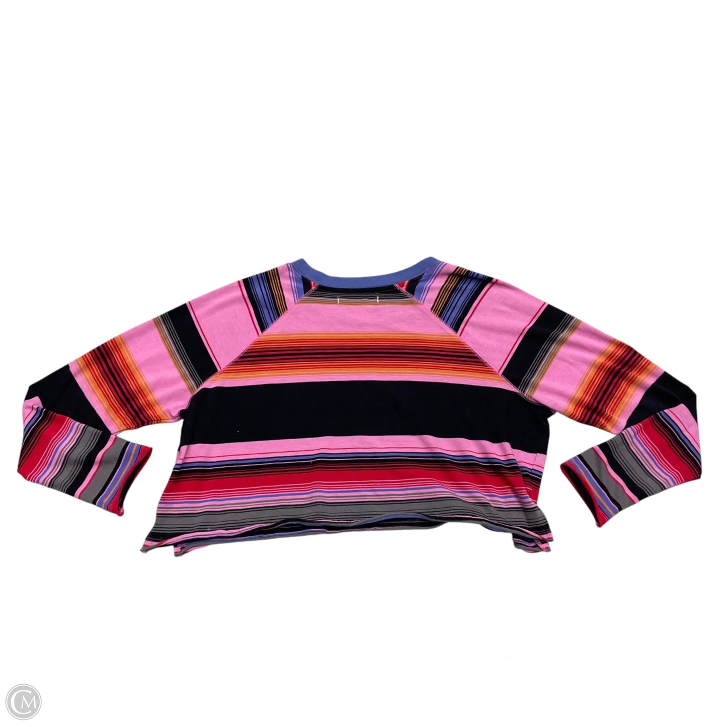 Top Long Sleeve By We The Free In Striped Pattern, Size: Xs