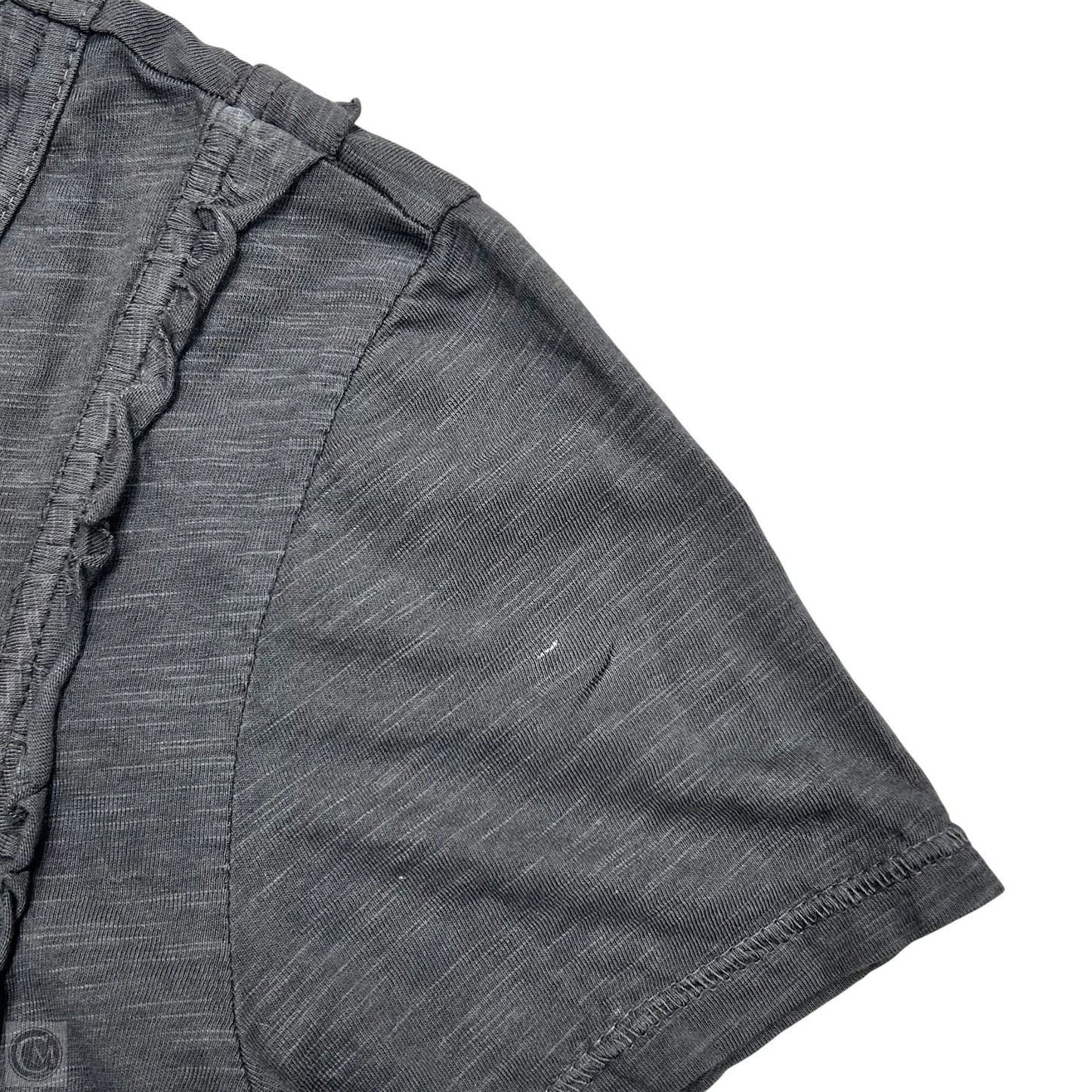 Top Short Sleeve By Pilcro In Grey, Size: S