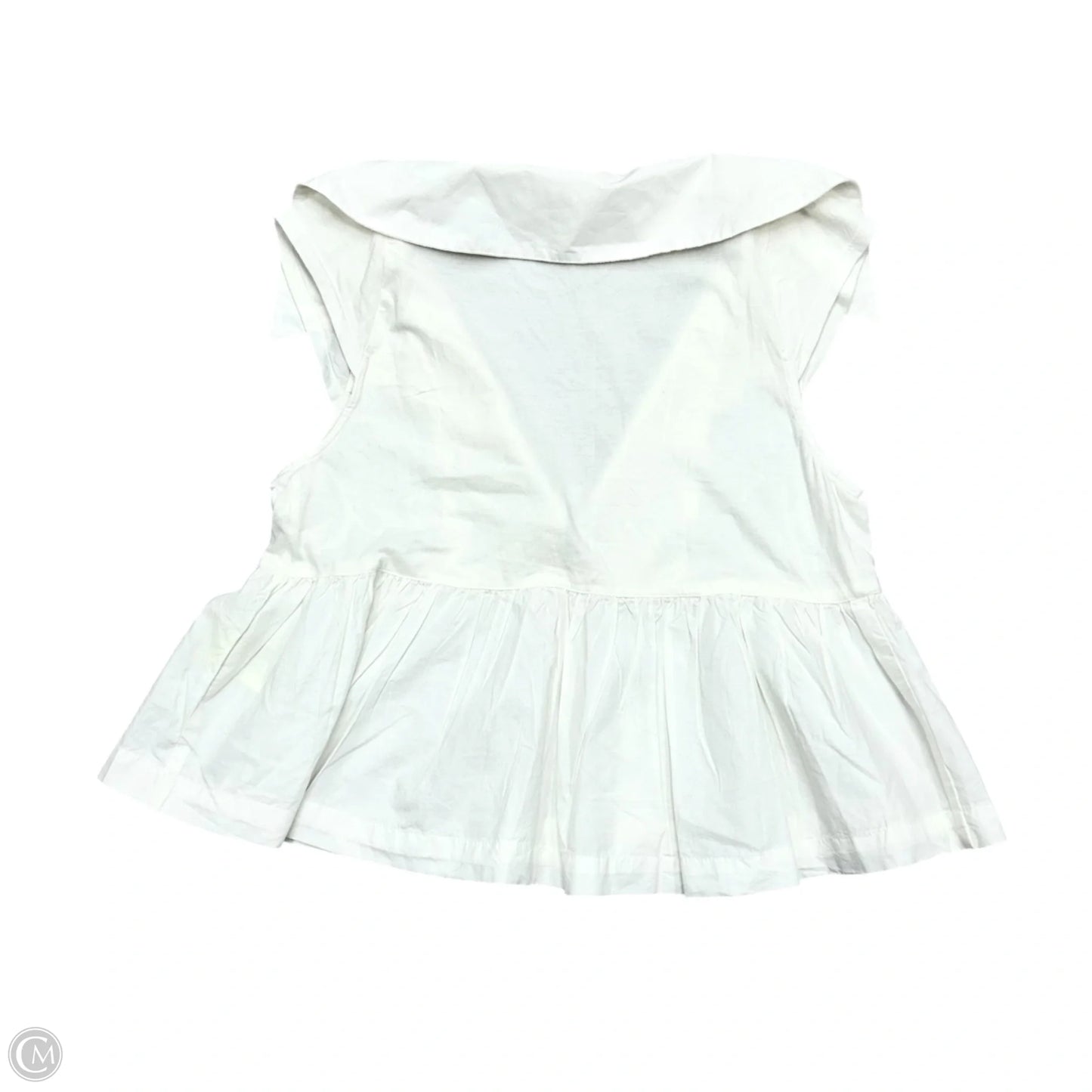 Top Sleeveless By Maeve In White, Size: Xs