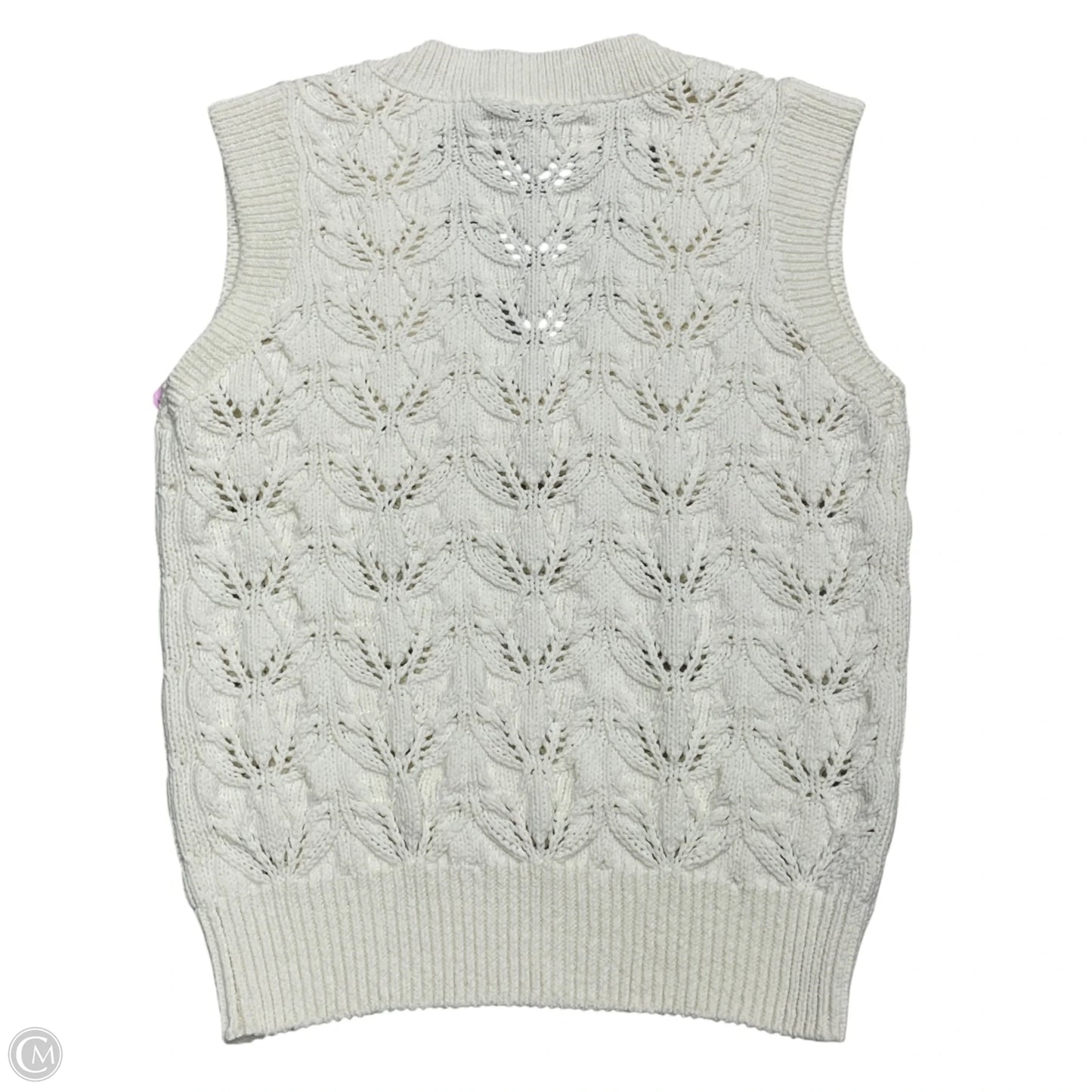 Vest Sweater By Loeffler Randall In Cream, Size: Xs