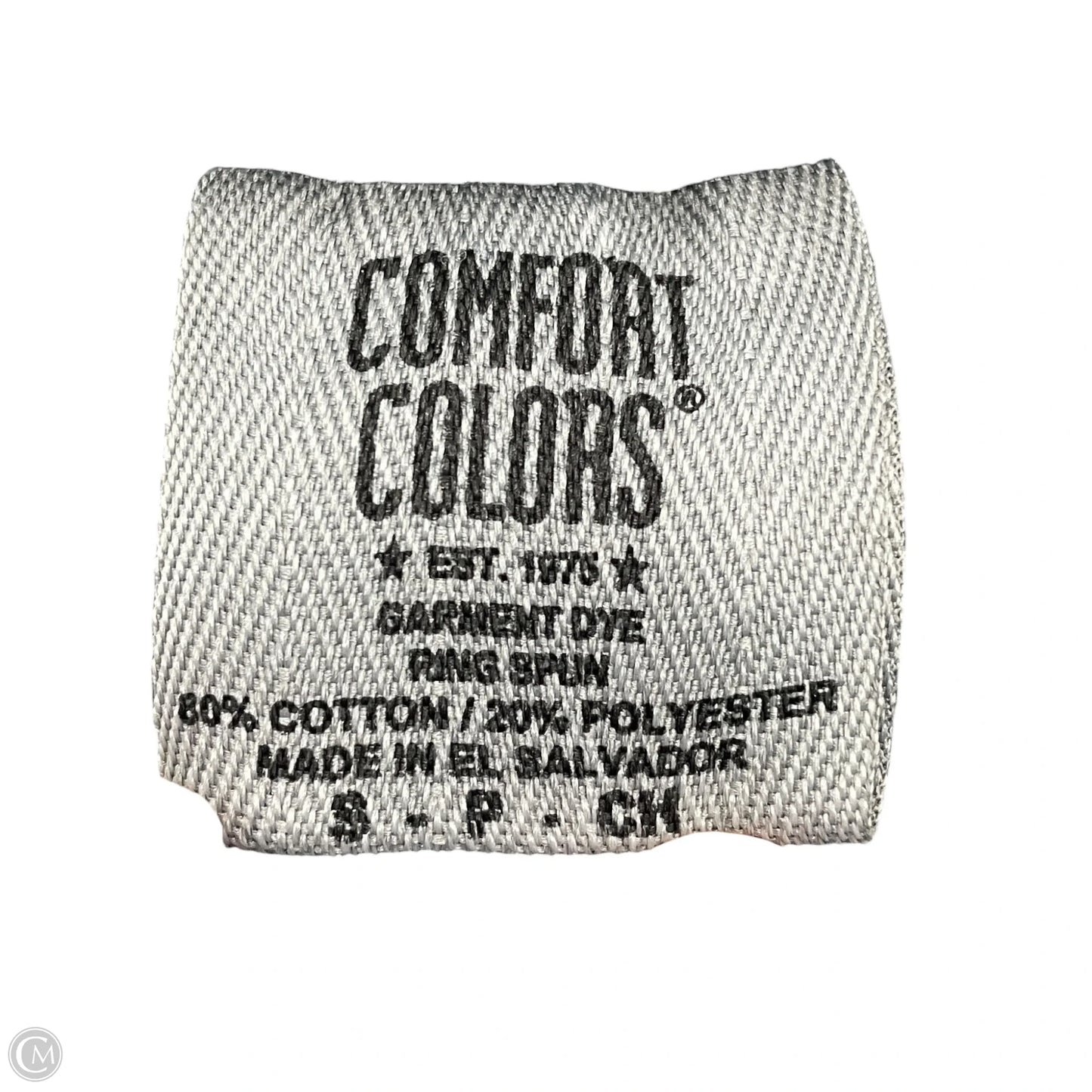 Sweatshirt Crewneck By Comfort Colors In Grey, Size: S