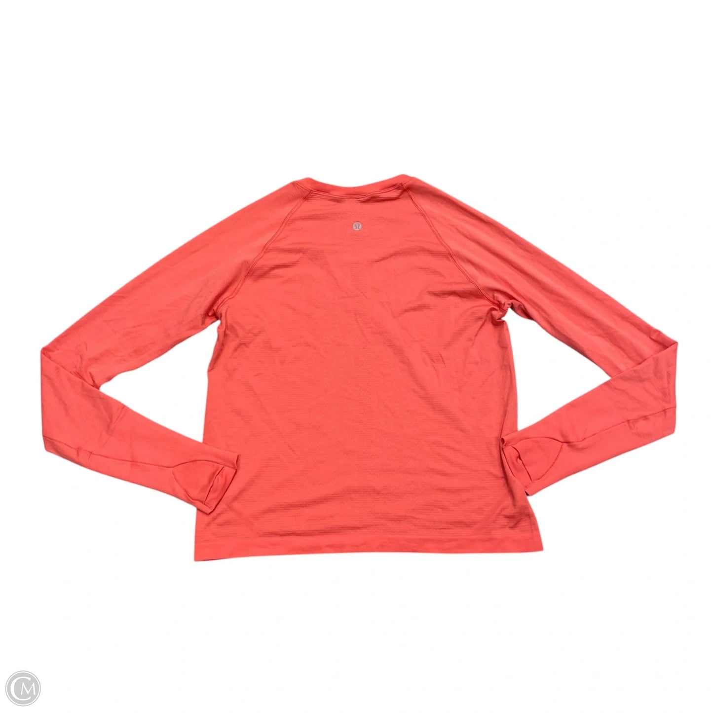 Athletic Top Long Sleeve Crewneck By Lululemon In Pink, Size: M