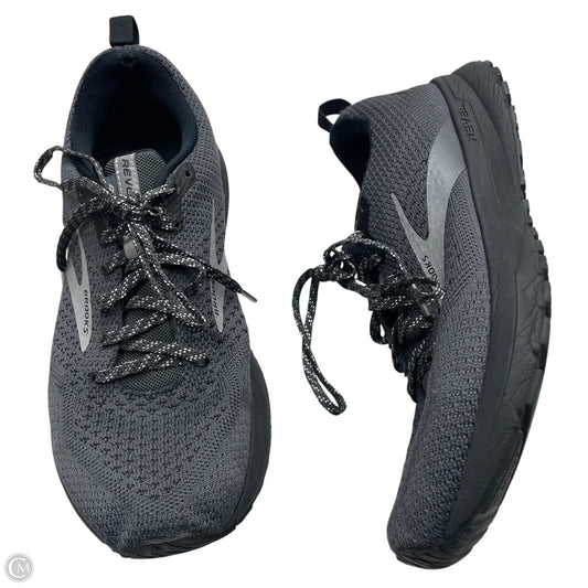 Shoes Athletic By Brooks In Grey, Size: 7