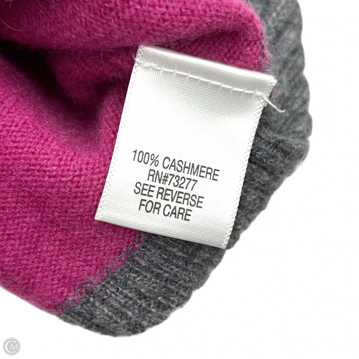 Sweater Cardigan Cashmere By Apt 9 In Pink & Purple, Size: Xl