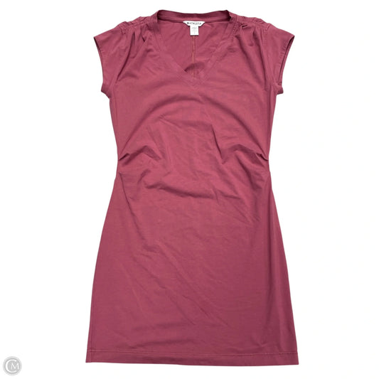 Athletic Dress By Athleta In Maroon, Size: S
