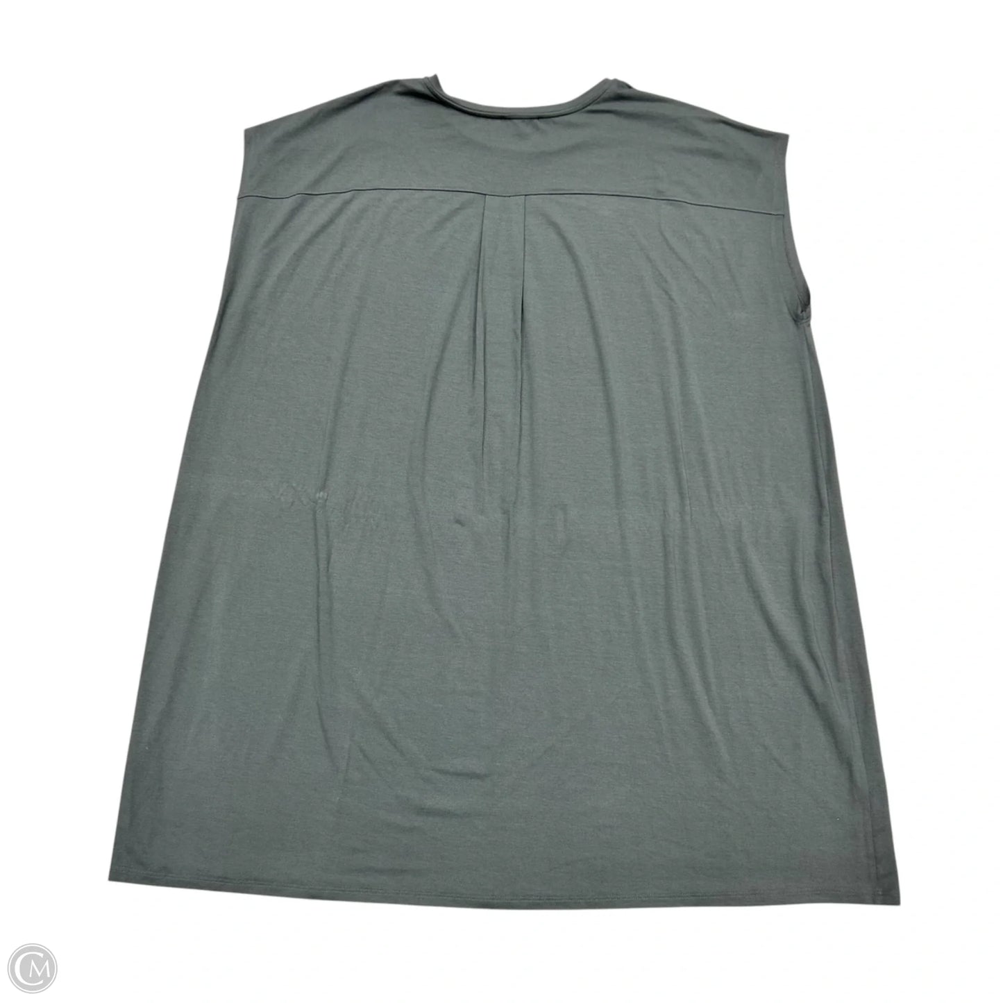 Dress Casual Short By Eileen Fisher In Grey, Size: 2x