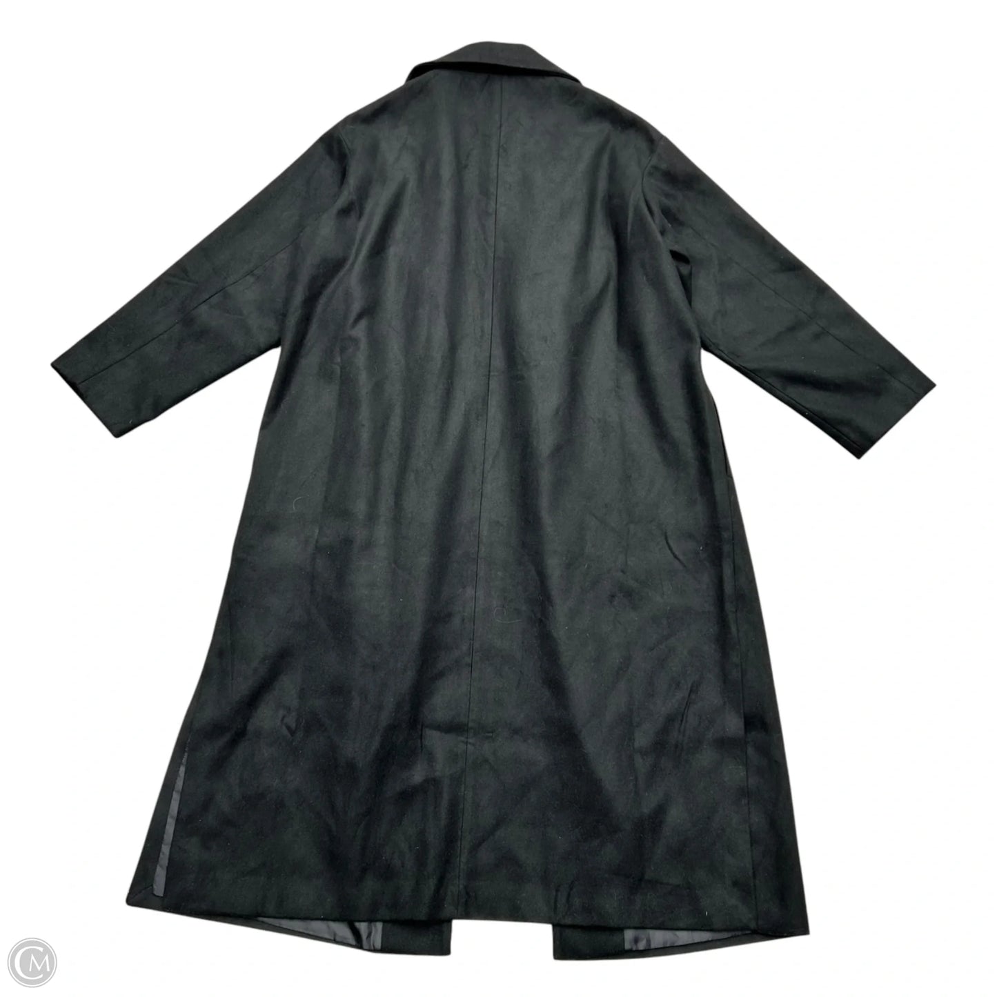 Coat Peacoat By Missguided In Black, Size: 2x