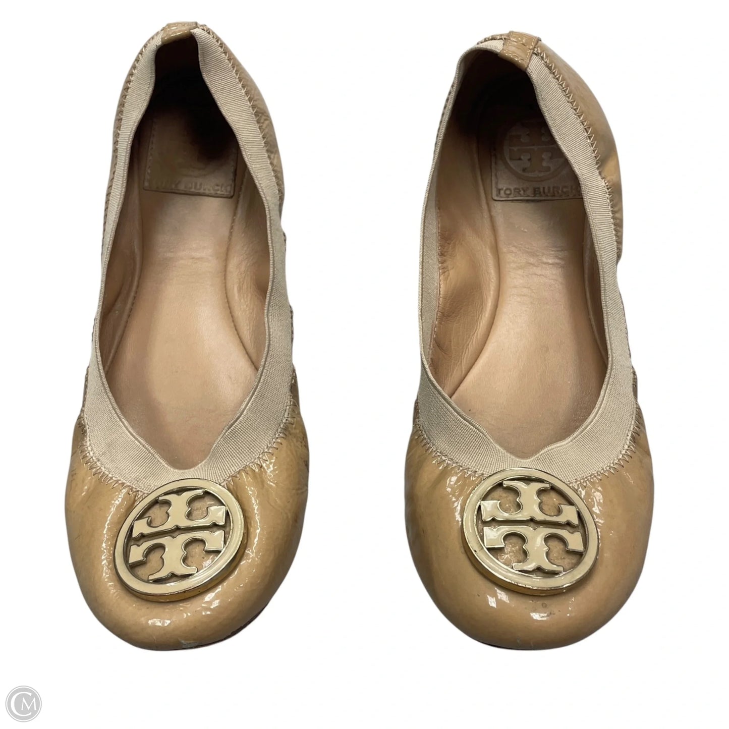 Shoes Designer By Tory Burch In Tan, Size: 7