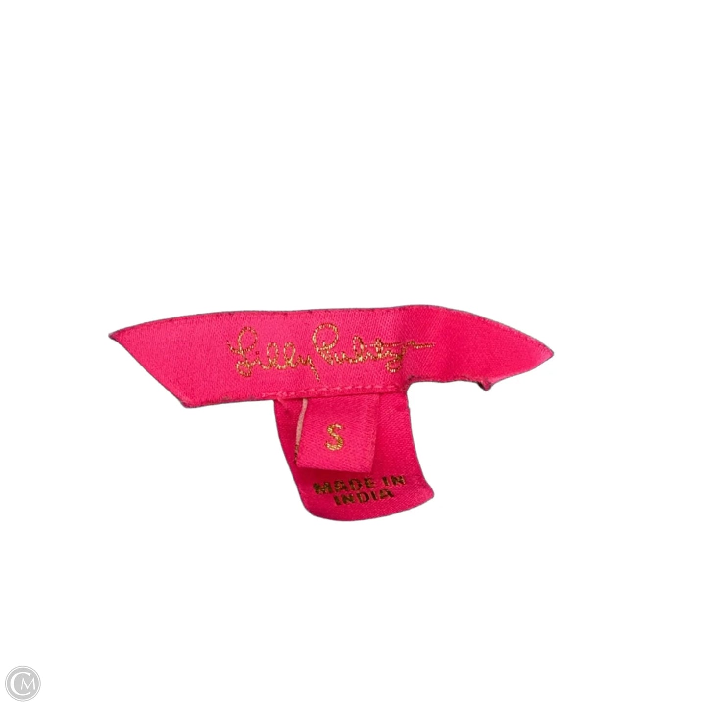 Top Long Sleeve Designer By Lilly Pulitzer In Blue & Pink, Size: S