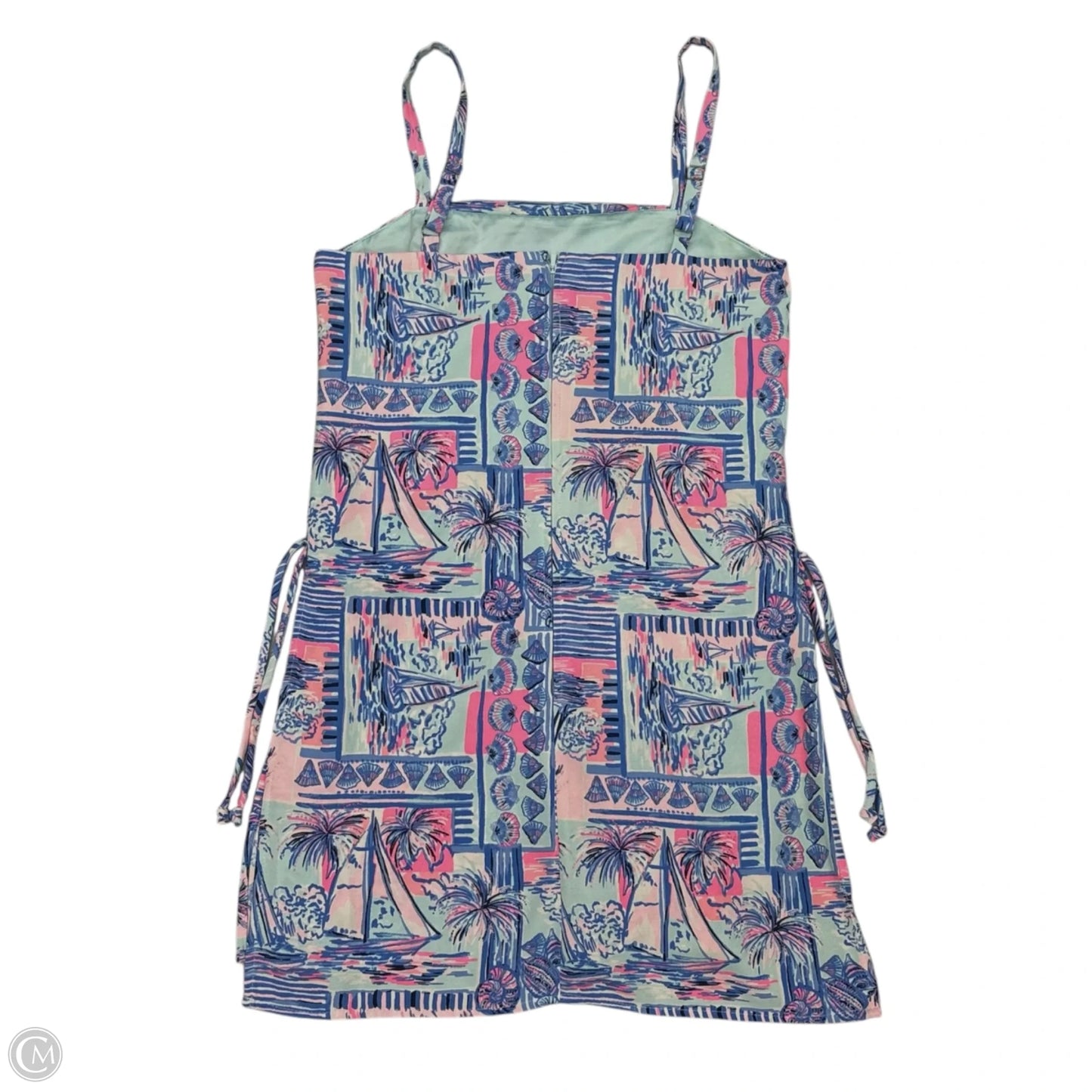 Dress Designer By Lilly Pulitzer In Blue & Pink, Size: Xs