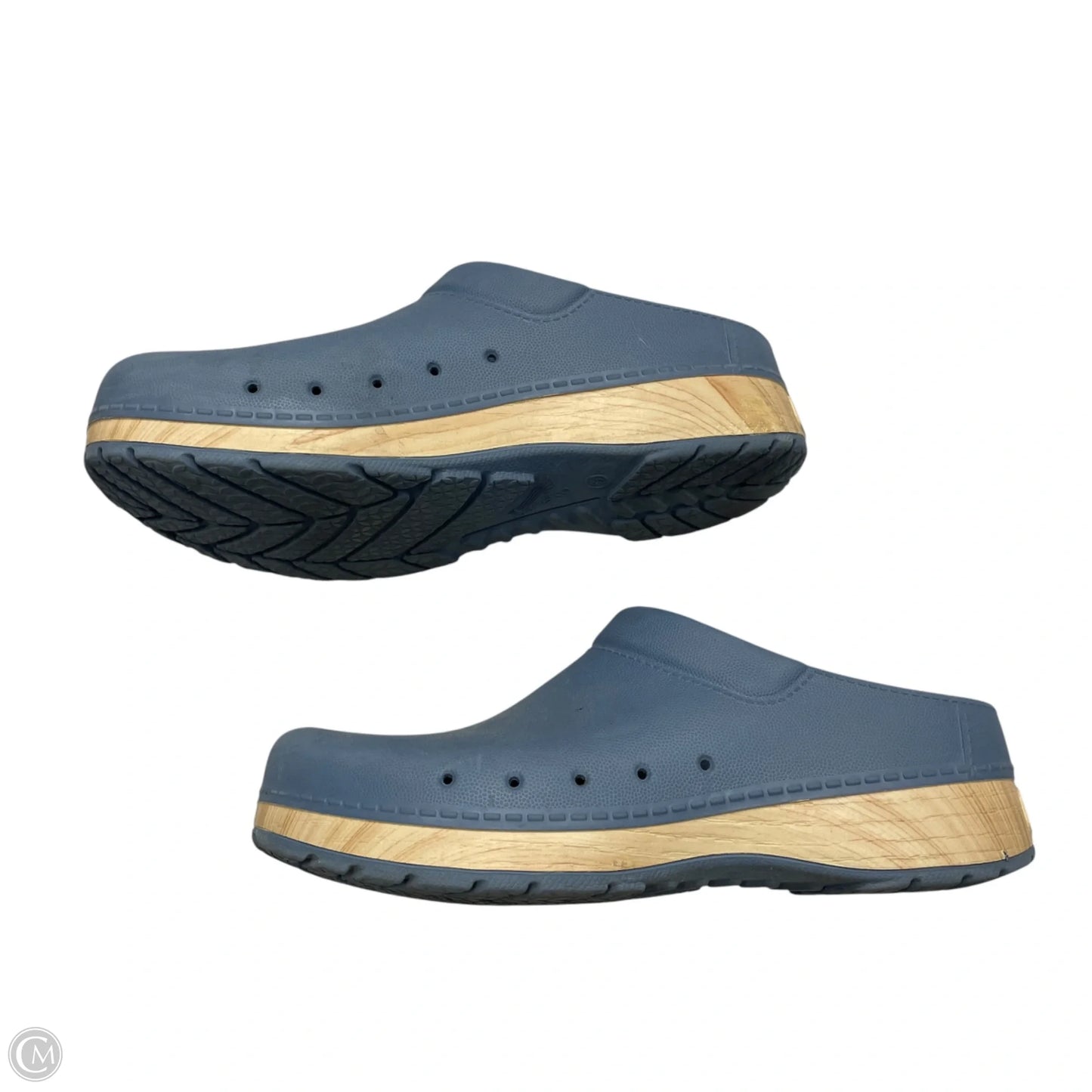 Shoes Heels Platform By Dansko In Blue, Size: 11.5