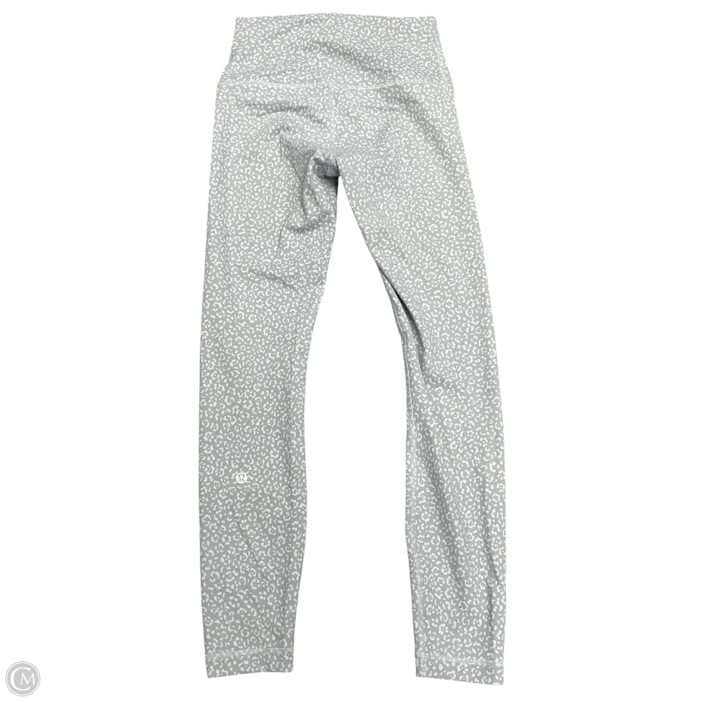 Athletic Capris By Lululemon In Grey & White, Size: S