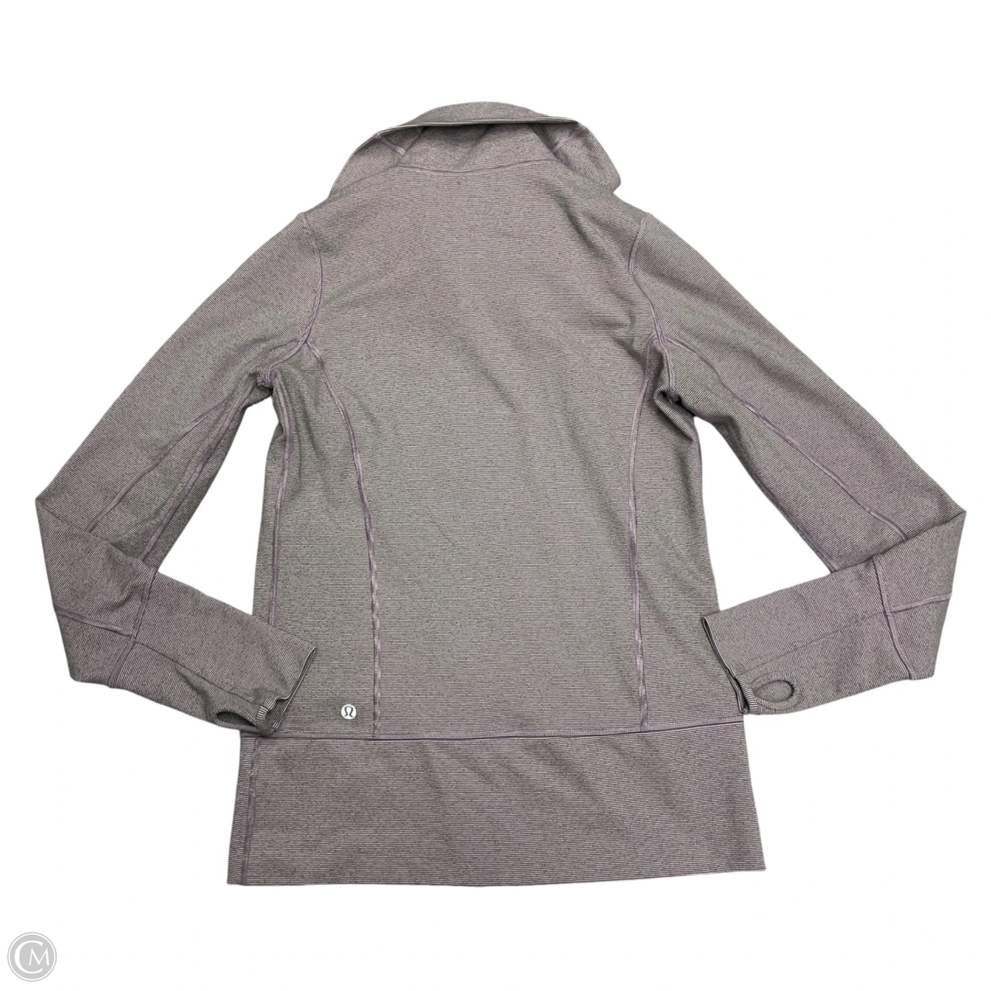 Athletic Jacket By Lululemon In Purple, Size: S