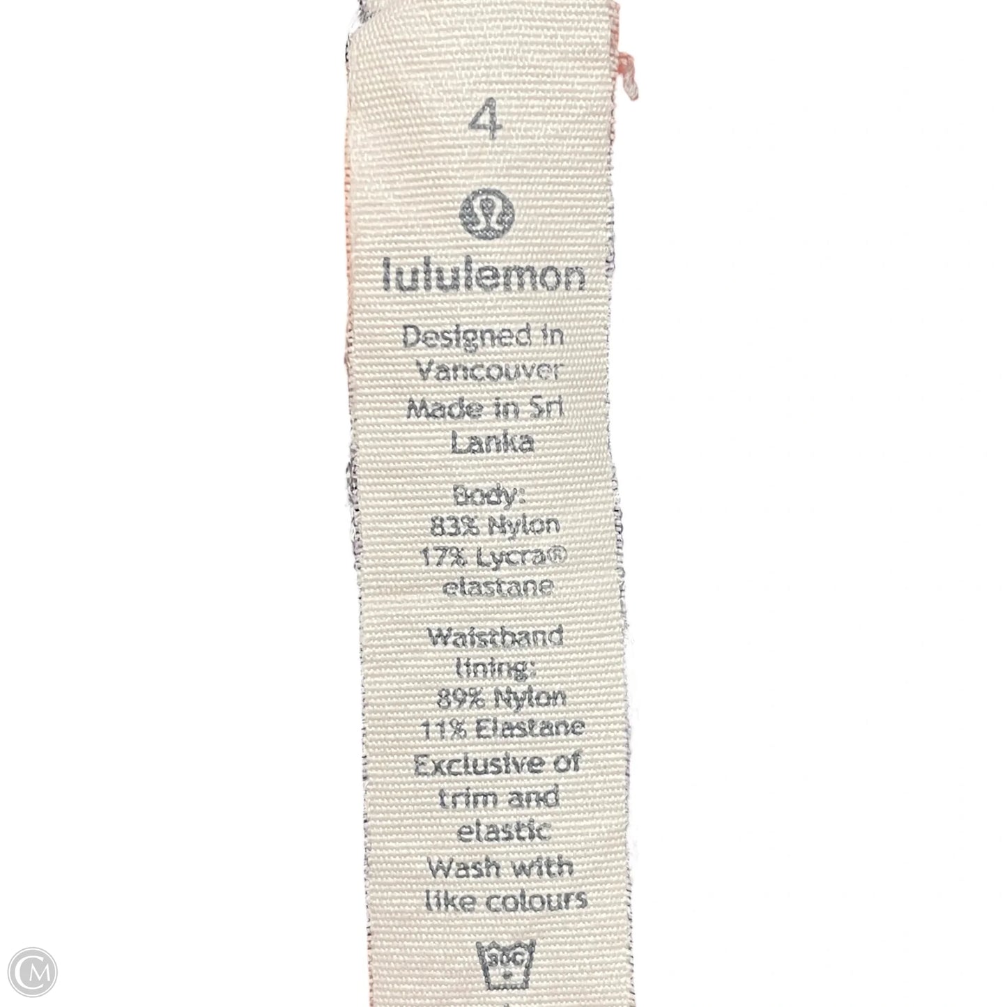 Athletic Leggings By Lululemon In Blue, Size: S