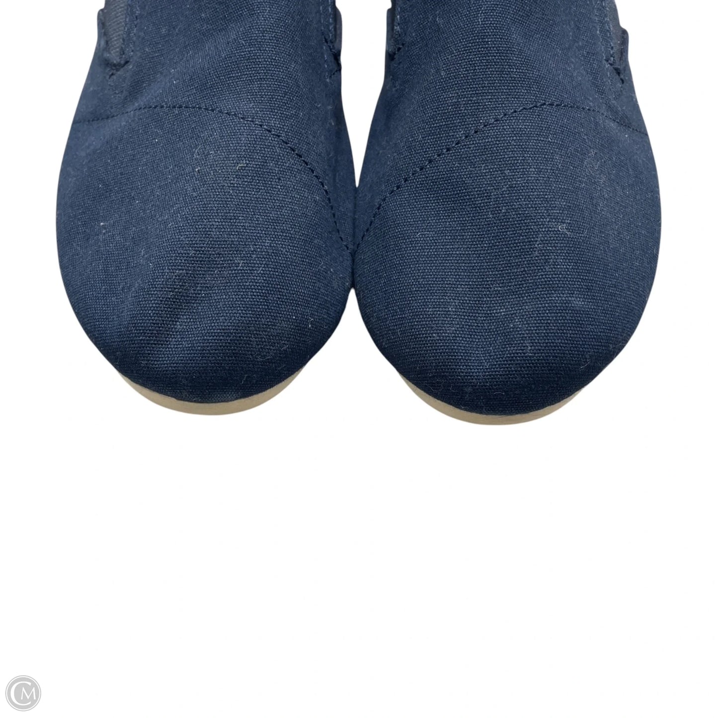 Shoes Flats By Toms In Navy, Size: 8