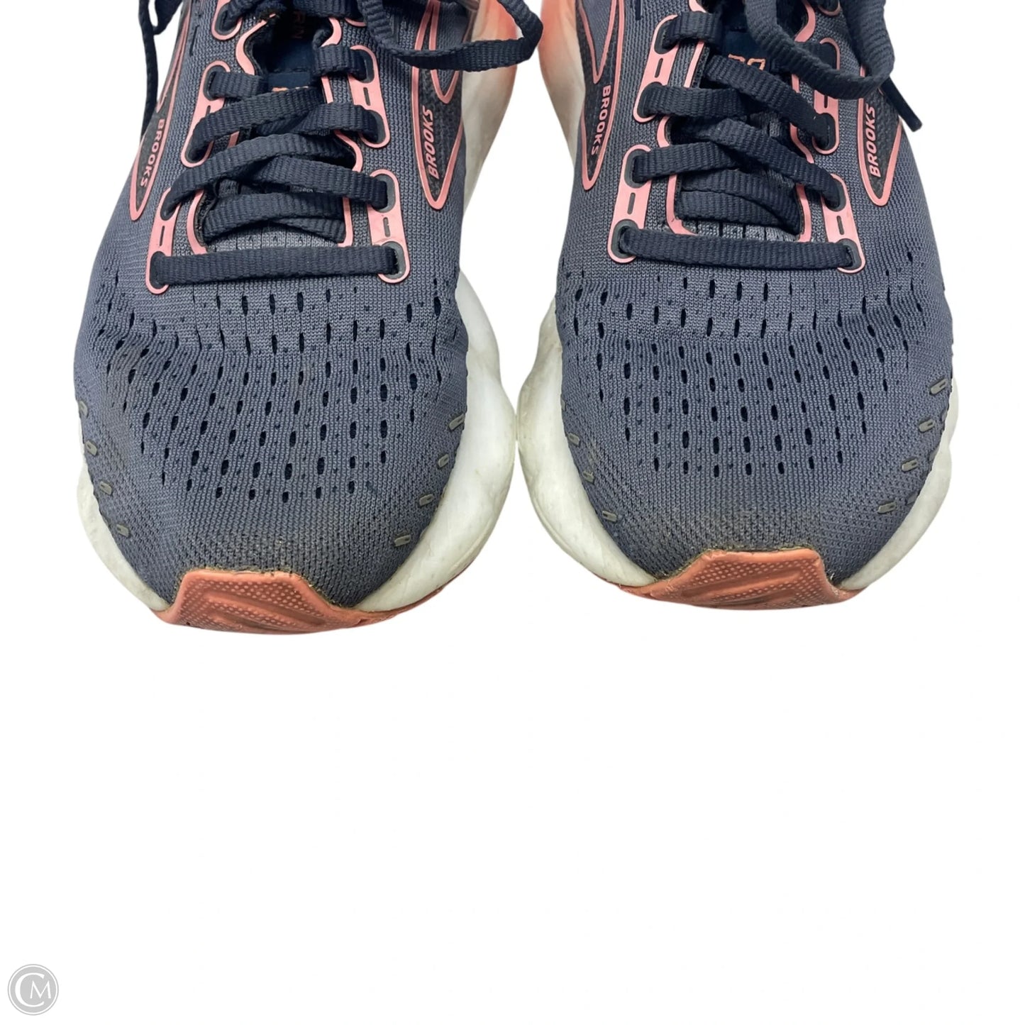 Shoes Athletic By Brooks In Blue & Orange, Size: 7.5