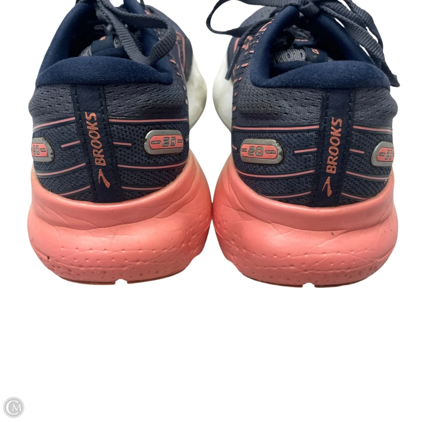 Shoes Athletic By Brooks In Blue & Orange, Size: 7.5