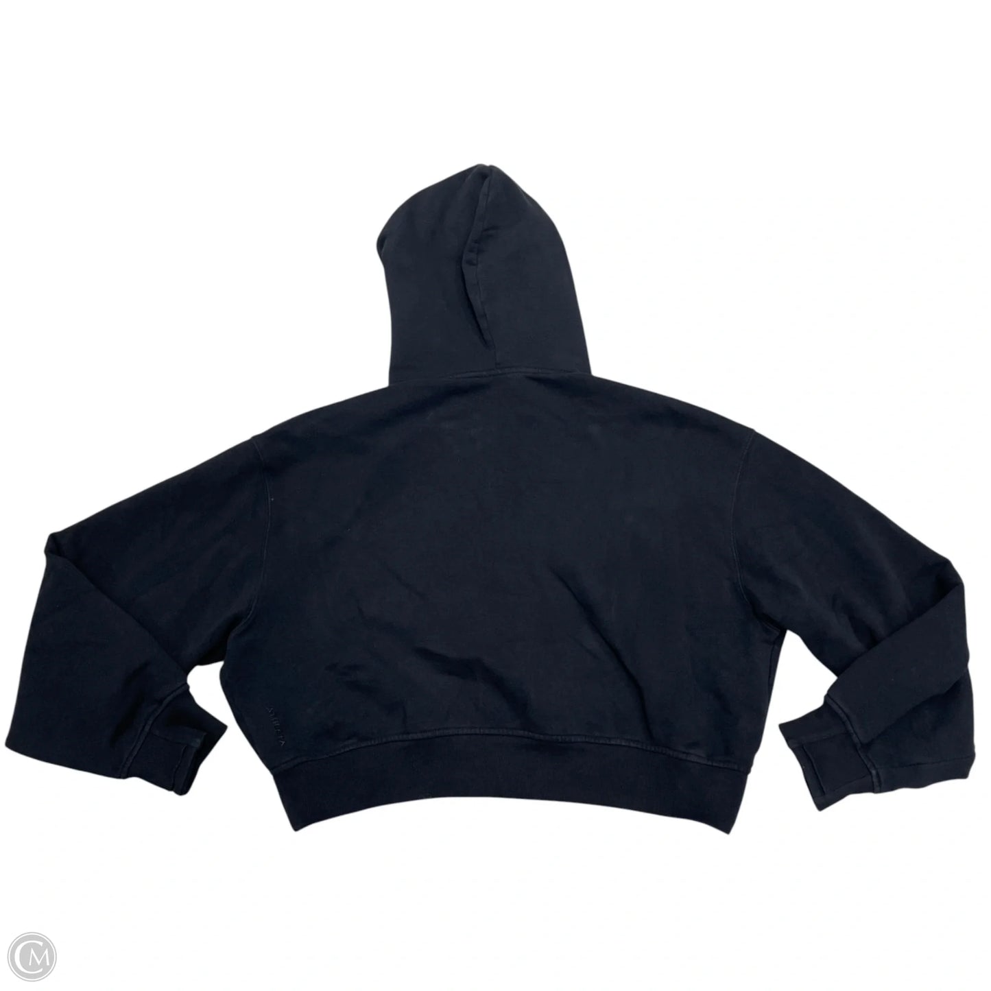 Athletic Sweatshirt Hoodie By Athleta In Black, Size: M