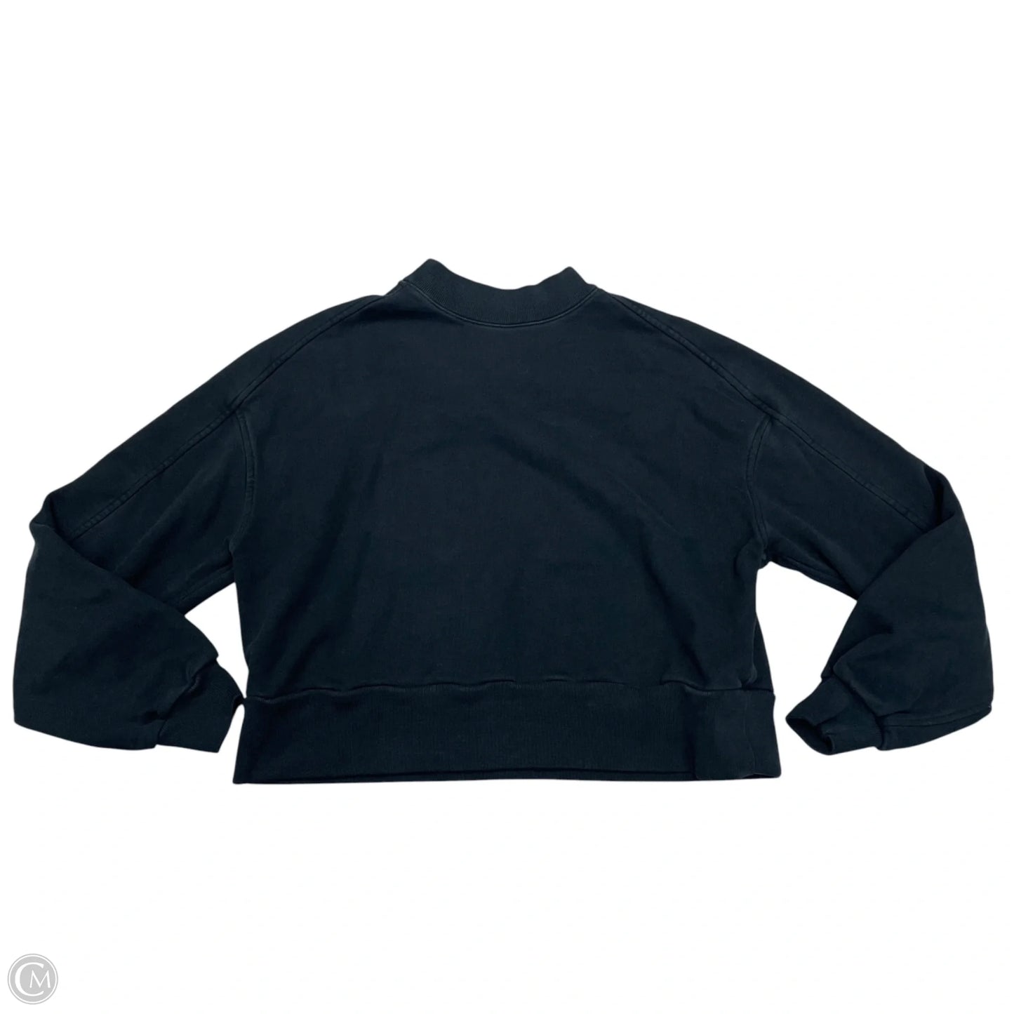 Sweatshirt Crewneck By Everlane In Black, Size: S
