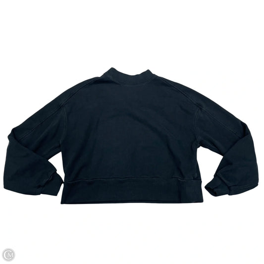 Sweatshirt Crewneck By Everlane In Black, Size: S