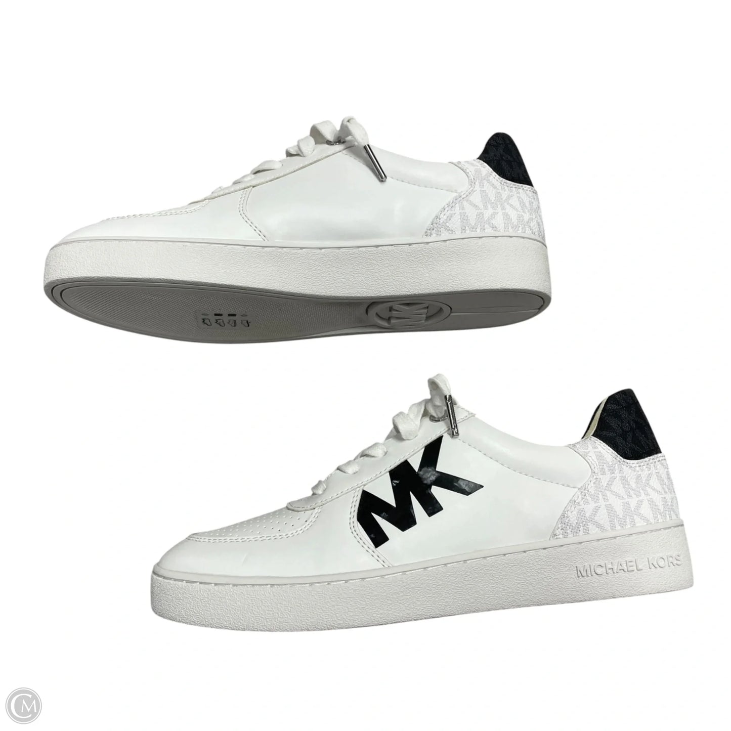 Shoes Athletic By Michael By Michael Kors In Black & White, Size: 8