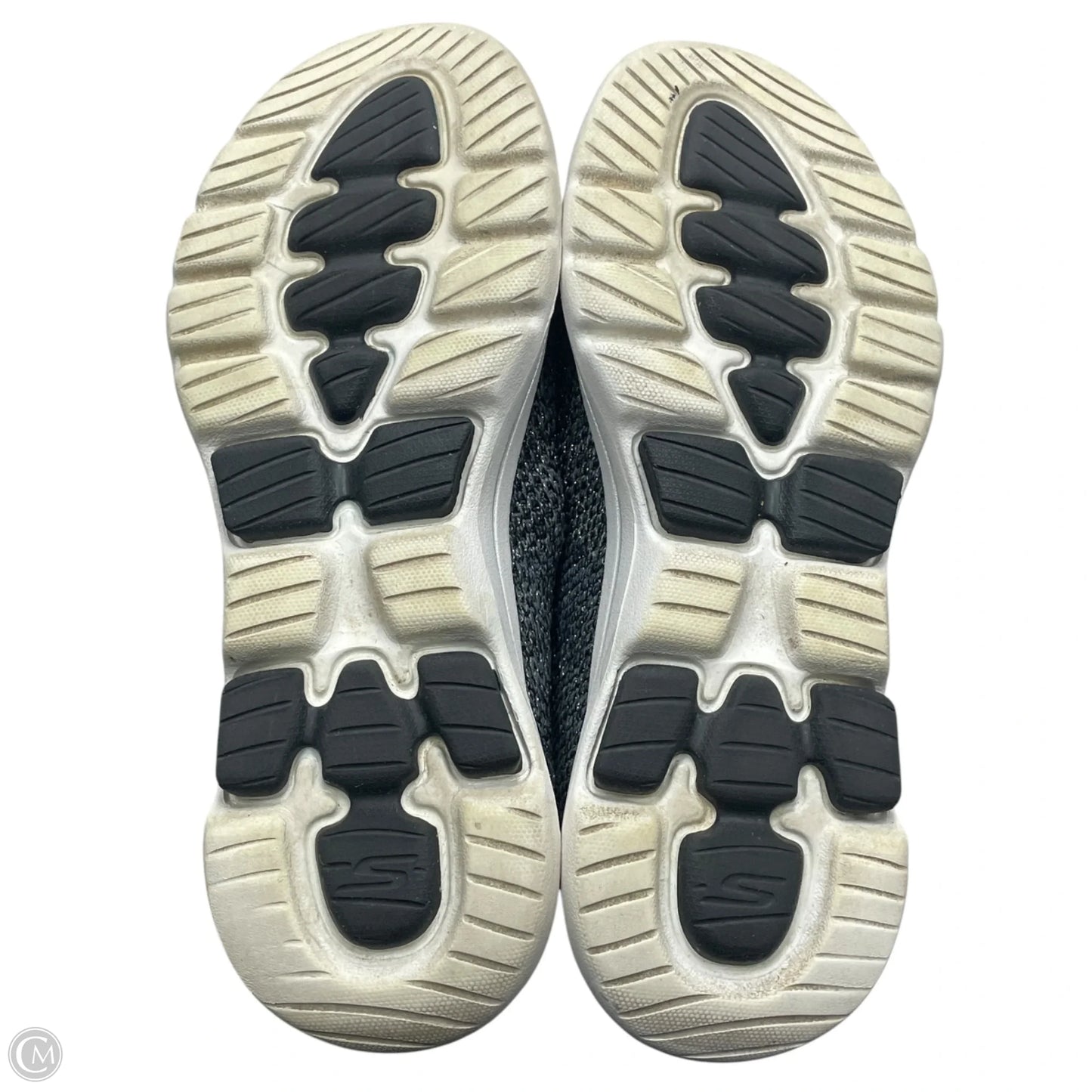 Shoes Sneakers By Skechers In Silver, Size: 8.5