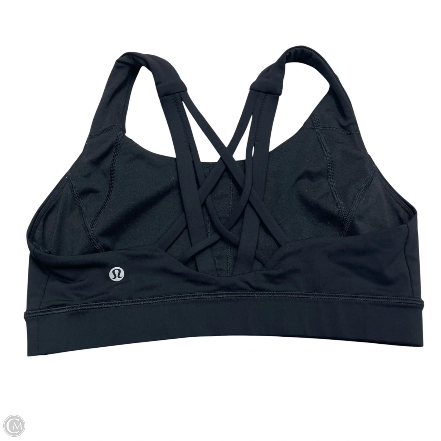 Athletic Bra By Lululemon In Black, Size: M