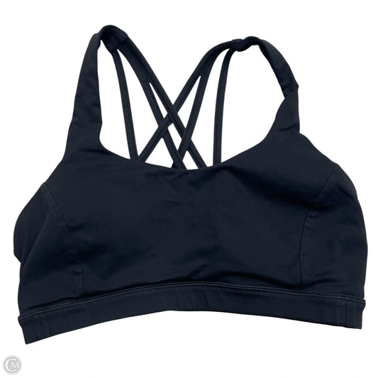 Athletic Bra By Lululemon In Black, Size: S