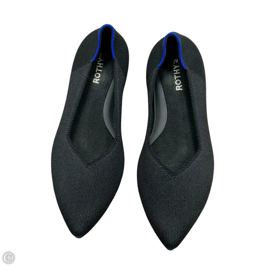 Shoes Flats By Rothys In Black, Size: 10
