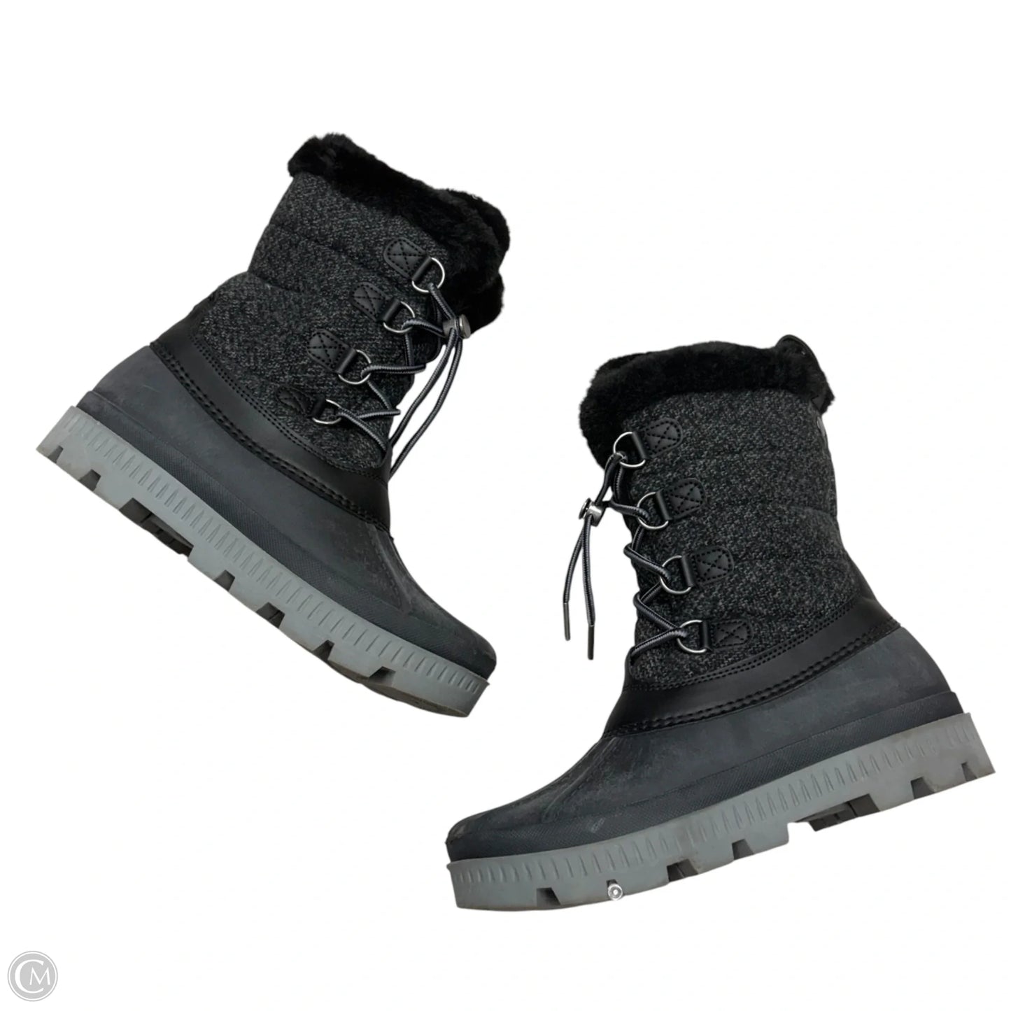 Boots Snow By Ozearl Trail In Black, Size: 7