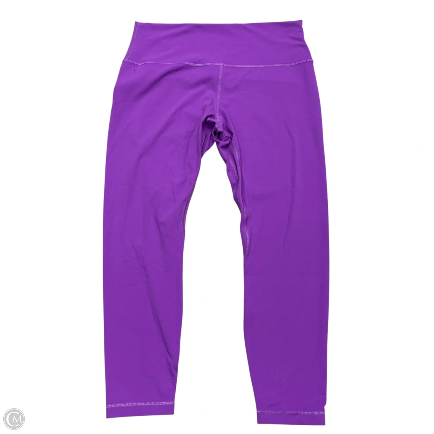 Athletic Leggings By Lululemon In Purple, Size: L