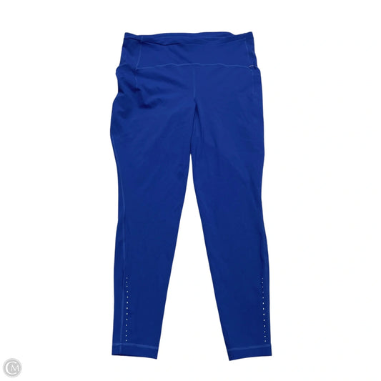 Athletic Leggings By Lululemon In Blue, Size: L
