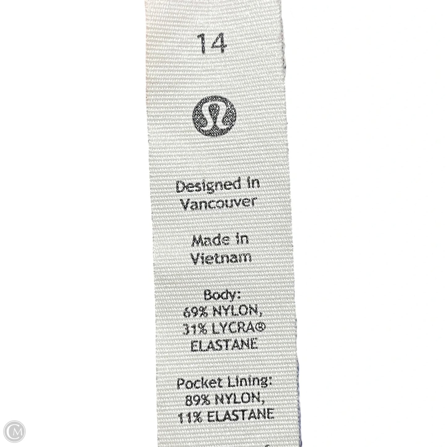 Athletic Leggings By Lululemon In Blue, Size: L