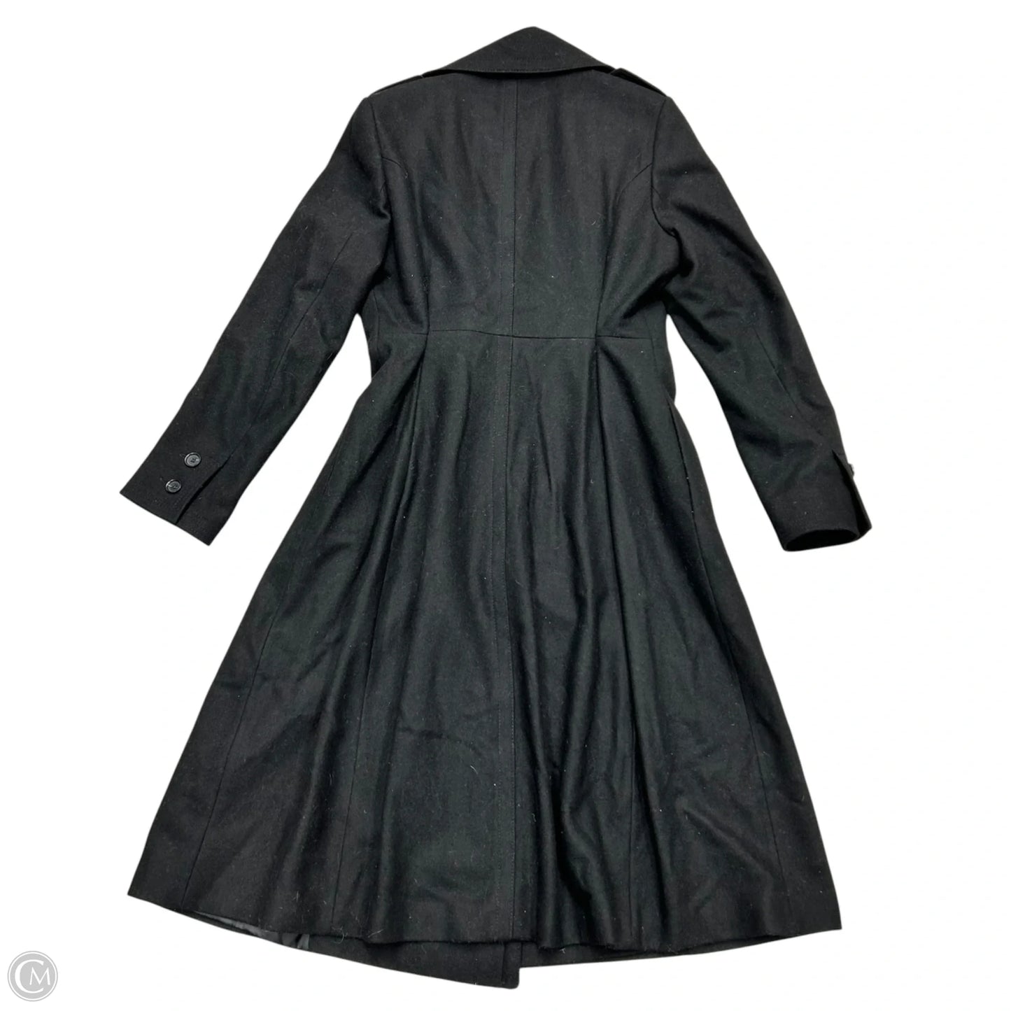 Coat Peacoat By French Connection In Black, Size: Xl