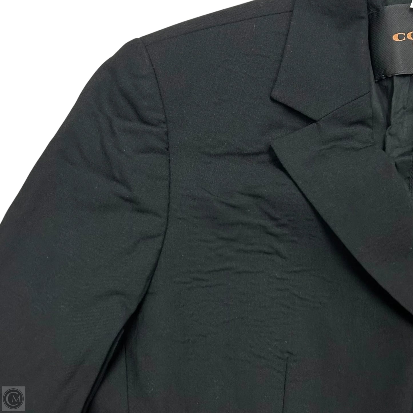 Blazer Designer By Coach In Black, Size: S