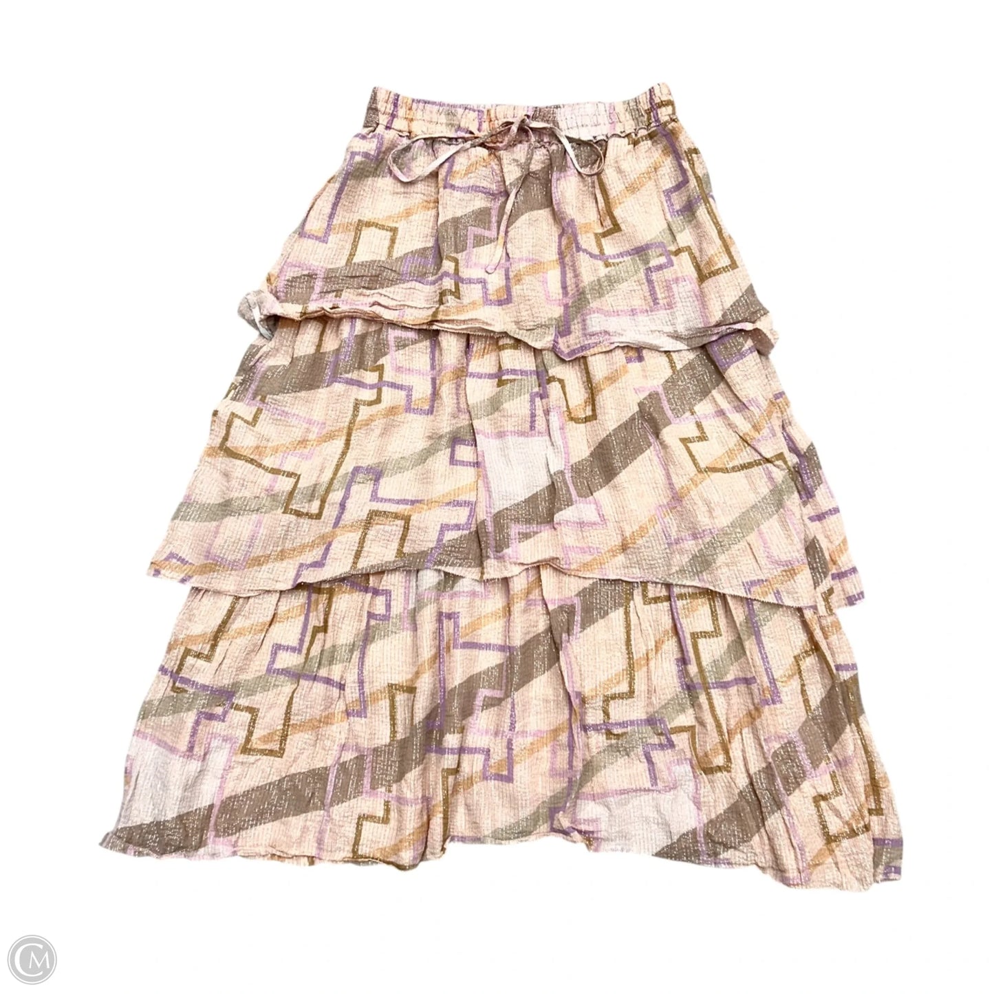 Skirt Designer By Coach In Peach, Size: S