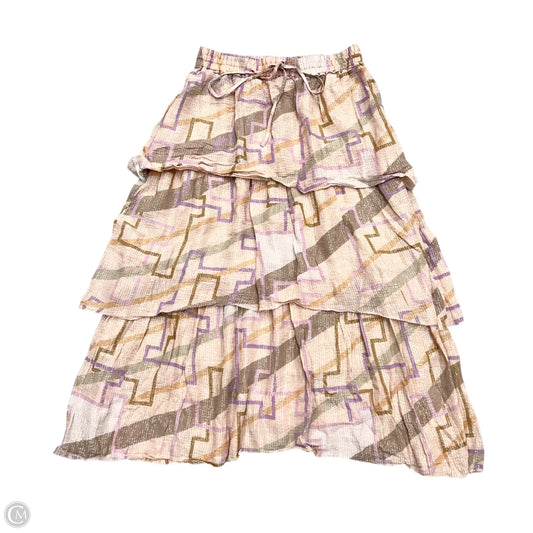 Skirt Designer By Coach In Peach, Size: S