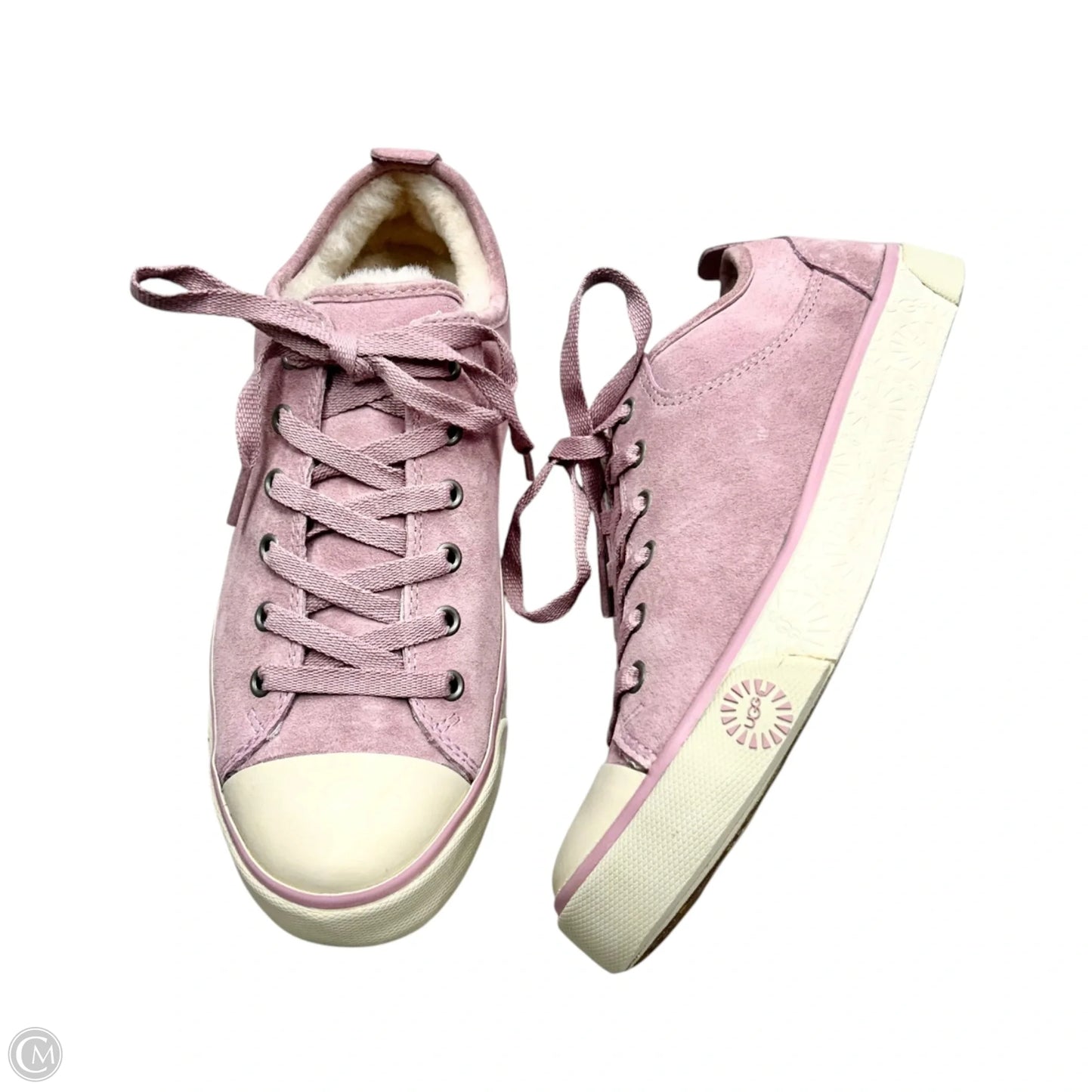 Shoes Designer By Ugg In Pink, Size: 7