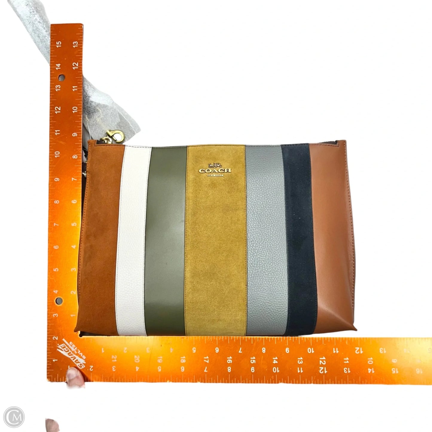 Wristlet Designer By Coach, Size: Large