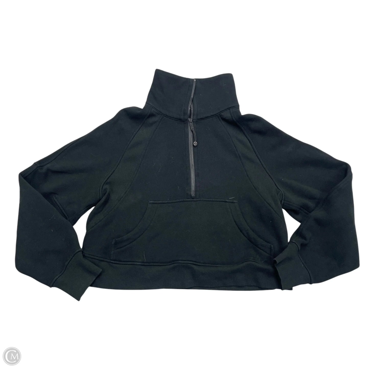 Athletic Jacket By Lululemon In Black, Size: Xs