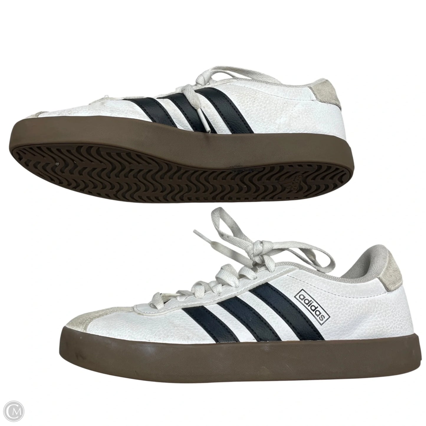 Shoes Sneakers By Adidas In Black & White, Size: 9