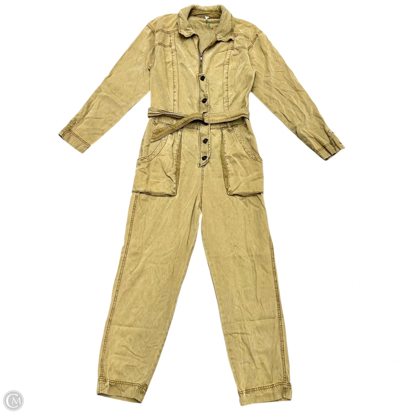 Jumpsuit By Free People In Tan, Size: Xs