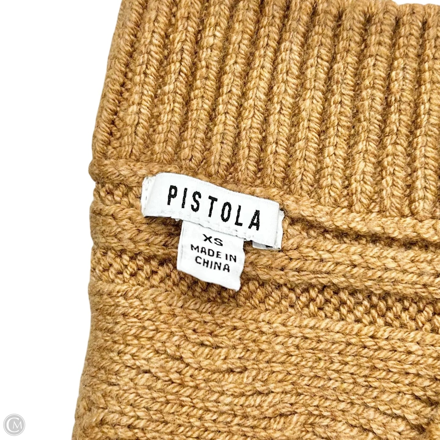 Vest Sweater By Pistola In Tan, Size: Xs