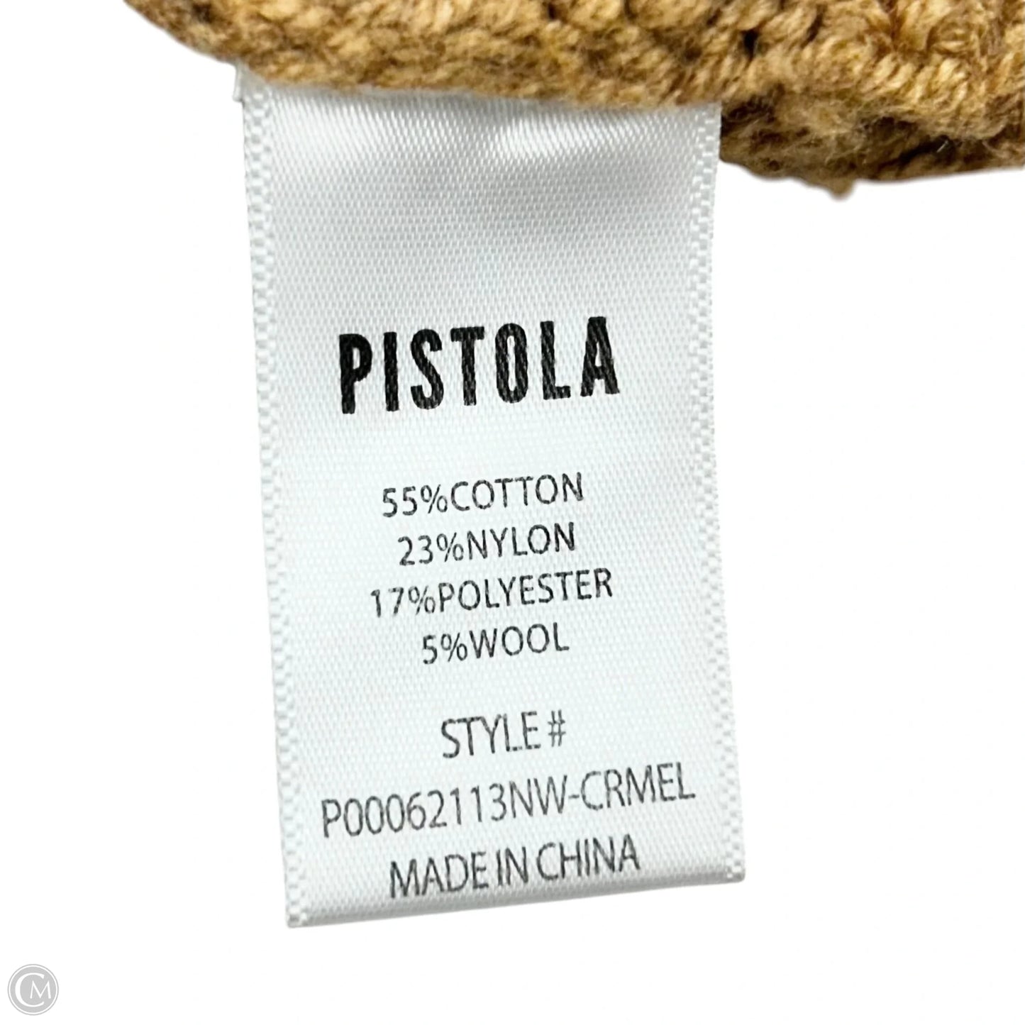 Vest Sweater By Pistola In Tan, Size: Xs
